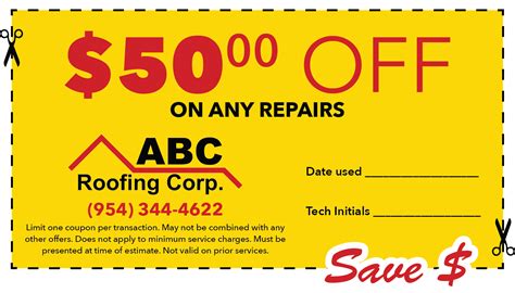roof repair baltimore coupons